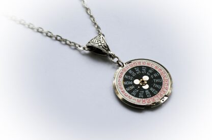 steampunk vintage watch necklace