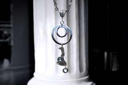 grunge styled necklace Lunar