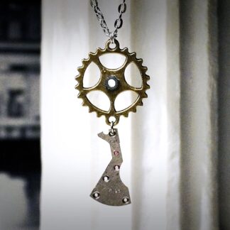 steampunk necklace pendant