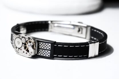 steampunk mens jewelry bracelet boyfriend gift for him