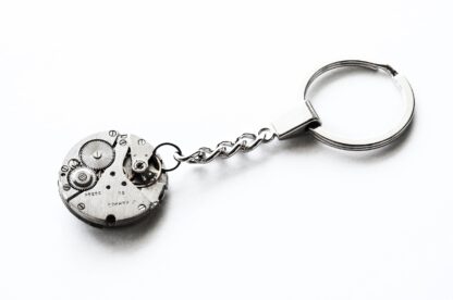 steampunk keychain key chain car mens gift
