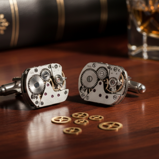 Luxury cuff-links gift for him