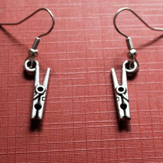 steampunk bdsm earrings pin