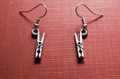 steampunk bdsm earrings pin