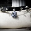 Steampunk bdsm submissive slave leather collar