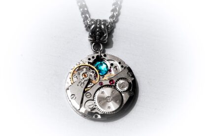 Steampunk Jewelry Pendant necklace