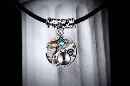 Steampunk bdsm necklace submissive collar