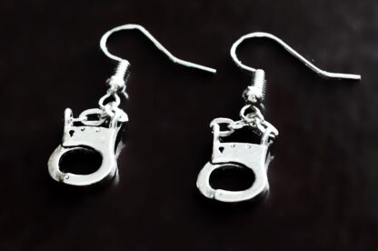 BDSM jewelry handcuffs earrings