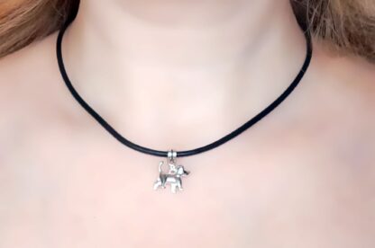 BDSM submissive day collar leather choker dog