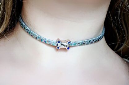 BDSM submissive collar subspace choker psychedelic