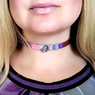 Submissive day collar bdsm triskele