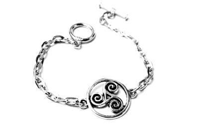 BDSM bracelet jewelry symbol triskele