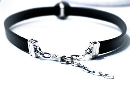 Submissive collar leather choker necklace