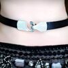Submissive collar choker Steampunk BDSM