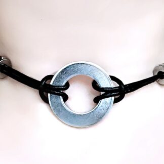 Submissive collar o ring choker Steampunk BDSM necklace
