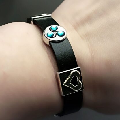 BDSM jewelry bracelet triskele symbol triskelion