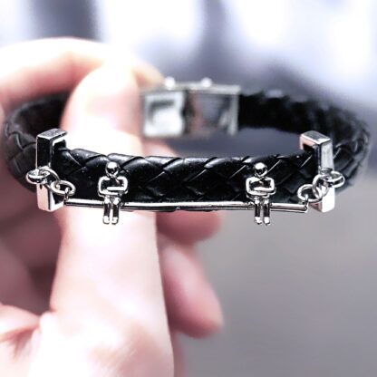 Alone together Steampunk BDSM jewelry submissive dominant bracelet