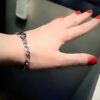 БДСМ символ трискель металлическая цепочка браслет рабыня госпожа раб