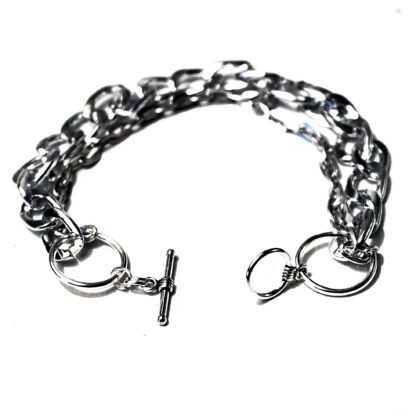 Steampunk BDSM jewelry chain bracelet submissive dominant mistress