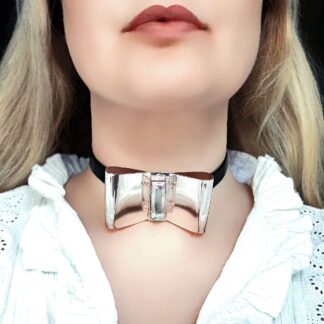 Steampunk BDSM jewelry day submissive collar necklace