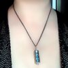 Submissive day collar bottle necklace psychedelic trance rave outfit