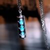Submissive day collar bottle necklace psychedelic trance rave outfit