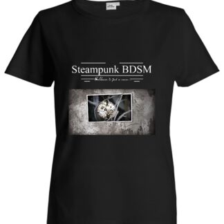 Стимпанк БДСМ одежда футболка мужчкая женская чёрная апокалиптический киберпанк