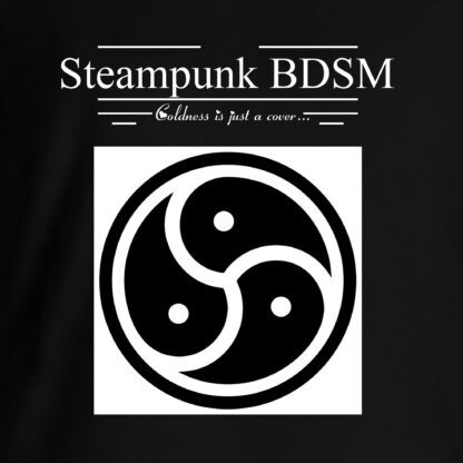 Steampunk BDSM clothing t-shirt triskele symbol