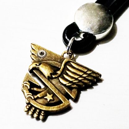 Steampunk BDSM jewelry mens pendant wings dominant eagle necklace