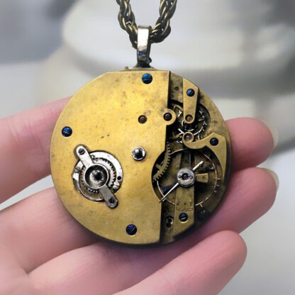Steampunk BDSM jewelry cyberpunk robot necklace