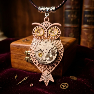 Steampunk owl