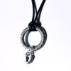 Steampunk BDSM jewelry submissive day collar vegan choker lock necklace