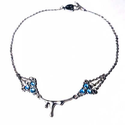 Стимпанк БДСМ украшения символ ошейник с трискелем чокер рабыни Марракеш ожерелье