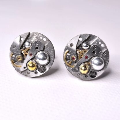 watch movement cuff-links luxury gift for him