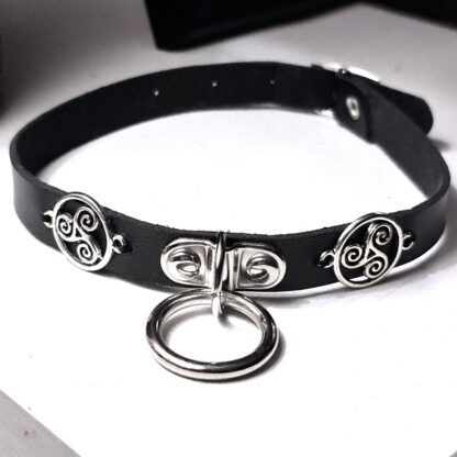 O-ring collar bdsm choker