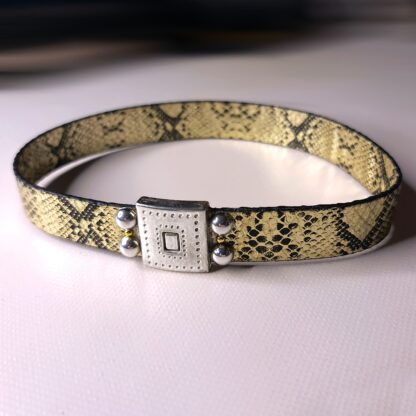discreet collar lock necklace vegan choker