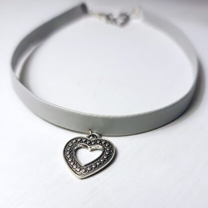 day collar heart pendant sub necklace